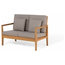 Pataja 5-Piece Brown Outdoor Sofa Set