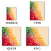 Creation in Color 2 Microfiber Duvet Cover, King Duvet Only 88"x104"