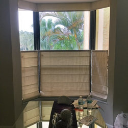 Top-down/Bottom-up Roman Shades - Roman Shades