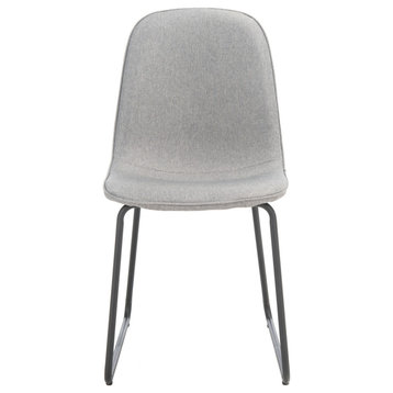Safavieh Makalu Dining Chair, Grey/Black
