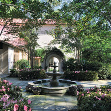 Spanish courtyards