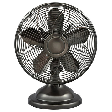 Optimus F6212  Antique Table Fan 12 Inch Oscillating 3speed