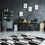 Modern Leaf Floor Rug, 120x170 cm