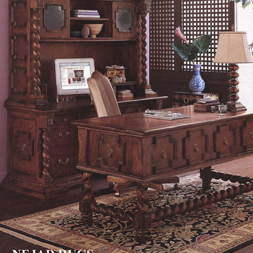 Offices with Oriental Rugs from Nejad Rugs
