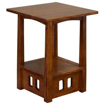 Arts and Crafts/Mission Style Taboret End Table, Model A29