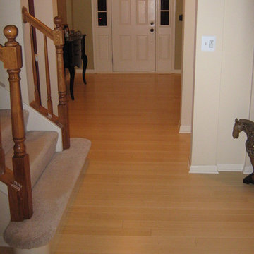 Natural Vertical Bamboo Flooring