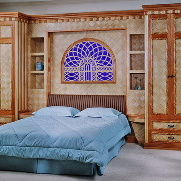 Master Bedroom Headboard & Builtins