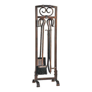 Pleasant Hearth 666 Gothic 5 Piece Fireplace Tool Set Fireplace