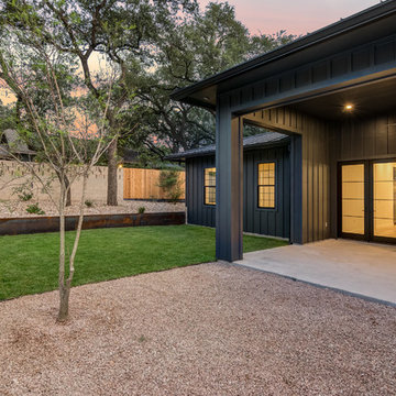 ATX Custom Contemporary-Wire Brushed Rome White Oak