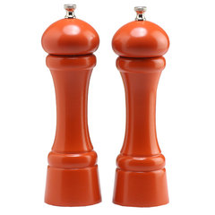 Chef Specialties 4 Capstan Pepper Mill & Salt Shaker Set - Walnut