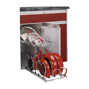 Rev-A-Shelf 5CW2-1222-CR Two-Tier Cookware Organizer, Chrome