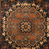 Copy of Tribal Afghan Oriental Rug, 3'5"x6'5"