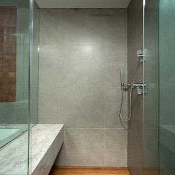 Washington DC Condo - Fireplace and Master Bath