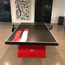 Custom Luxury Branded Ping Pong Table - Game Tables