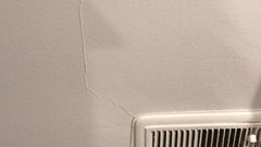 What could have caused this dotted line of paint bumps?