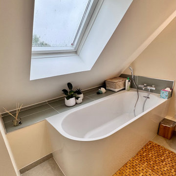 Renovation de 2 salles de bains : parentale & familiale