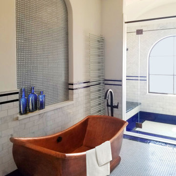 Moroccan Bath with Copper Tub