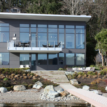 Rear Elevation from the Dock