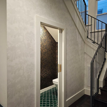 Staircase wallpaper installation Mesa, AZ