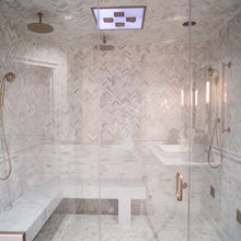 enclosed shower