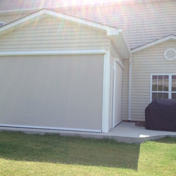 Enclosed Patio with Solar Screens
