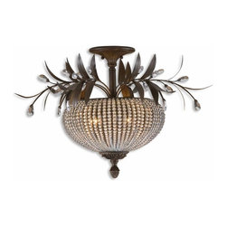 www.essentialsinside.com: cristal de lisbon, semi flush mount - Flush-mount Ceiling Lighting