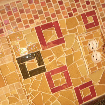 Homage to Klimt Back-Splash