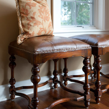 Creating little places to nest or perch in a space creates warmth and a personal