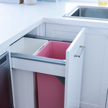 Colourful Custom Pull-out Bins