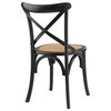 Modway EEI-1541-BLK Gear Dining Side Chair, Black