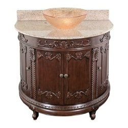 Oceana Semi Circle - Bathroom Vanities And Sink Consoles