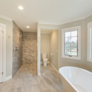 Before & After Bathroom remodel in Green Township