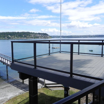 TimberTech Evolutions Terrain Deck with Hidden Fasteners.