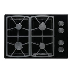 Dacor Classic 30" Gas Cooktop, Black Liquid Propane | SGM304BLPH - Cooktops