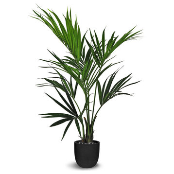 Faux Botanical Kentia Palm in Green 48"H