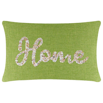 Sparkles Home Shell Home Pillow - 14x20" - Lime