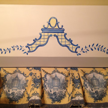 Original Hand Painted Ceilings & Medallions