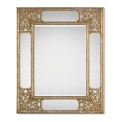 Decora Angelo Gold Mirror - Deknudt Mirrors - Wall Mirrors