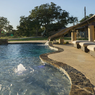 Ruby Ranch Pool w/Waterslide (Cedar)