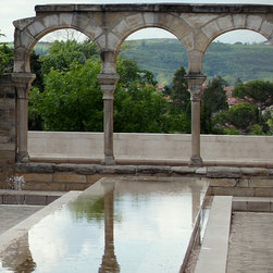 Limestone Columns - Columns And Capitals