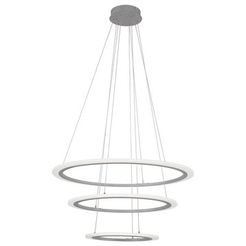 Discovery LED Pendant, Silver