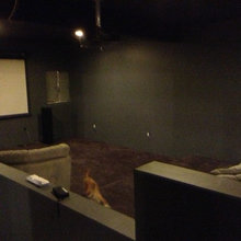 Media Room And Downstairs Foyer