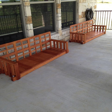 Christianson Ranch swings and swing bed project.