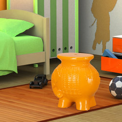 Ceramic Stool - Footstools And Ottomans