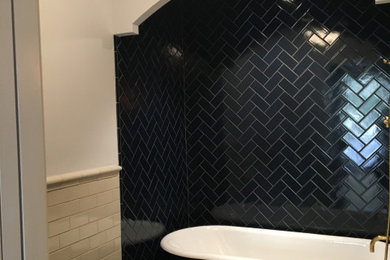 Elegant bathroom photo in Providence