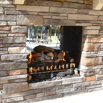 Outdoor Fireplace