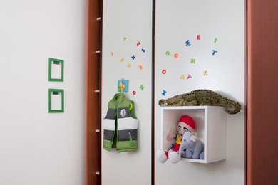 Minimalist kids' room photo in Tel Aviv