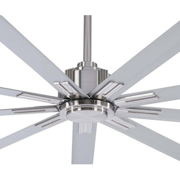 Minka Aire Xtreme 72 in. Indoor Brushed Nickel Ceiling Fan with Remote
