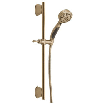 Components 1.75 GPM Multi Function Hand Shower Package Includes Slide Bar, Hose