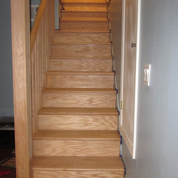 Open Stair with Storage - After